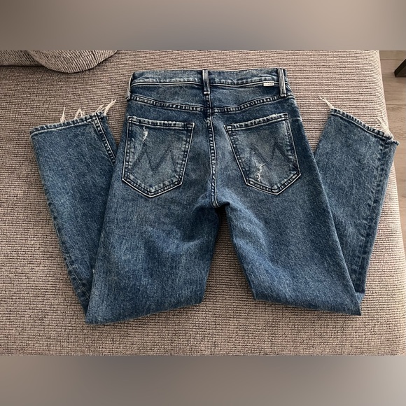 MOTHER The Tomkat High Waist Ankle Jeans 26 - Picture 2 of 4